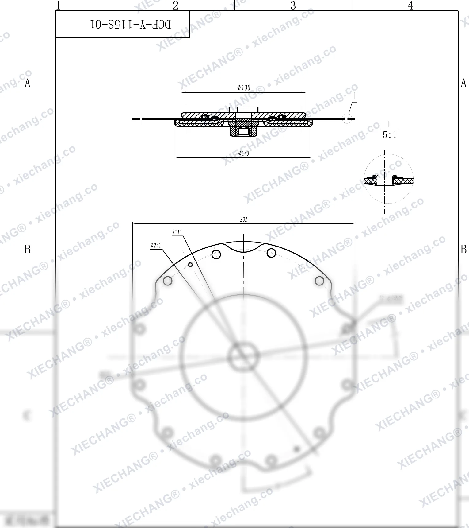 DCF-Y-115S-01 — แบบประกอบ
