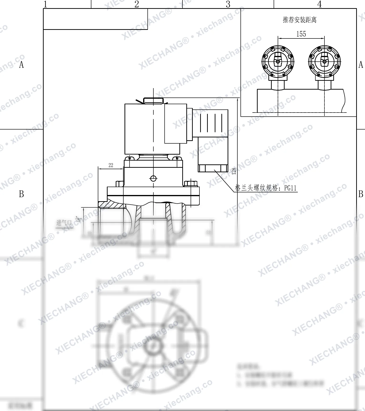 DCF-Z-20 · 3/4" · พัลส์วาล์วแบบมุมฉาก — แบบติดตั้ง