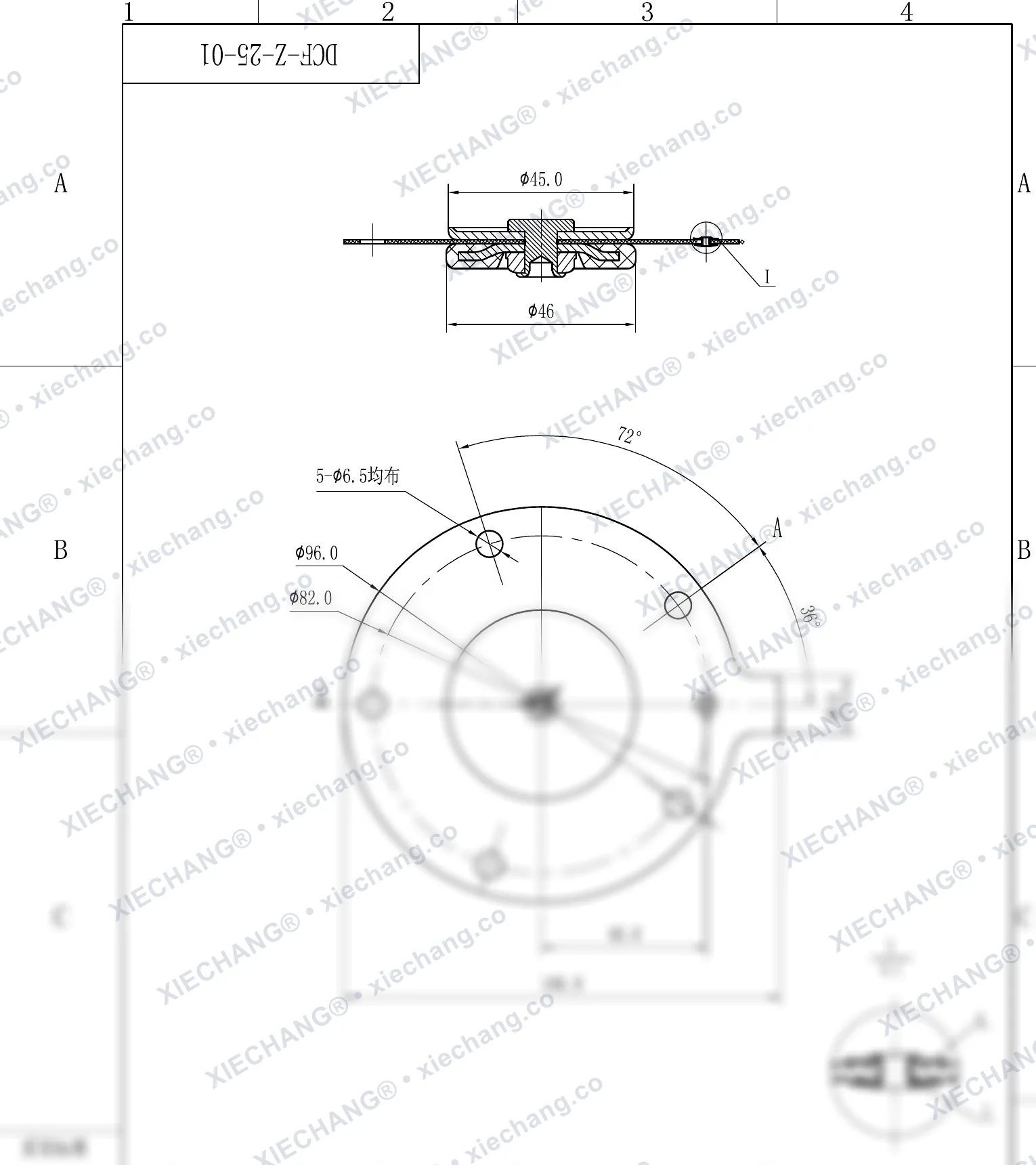DCF-Z-25-01 · DN25 — แบบประกอบ