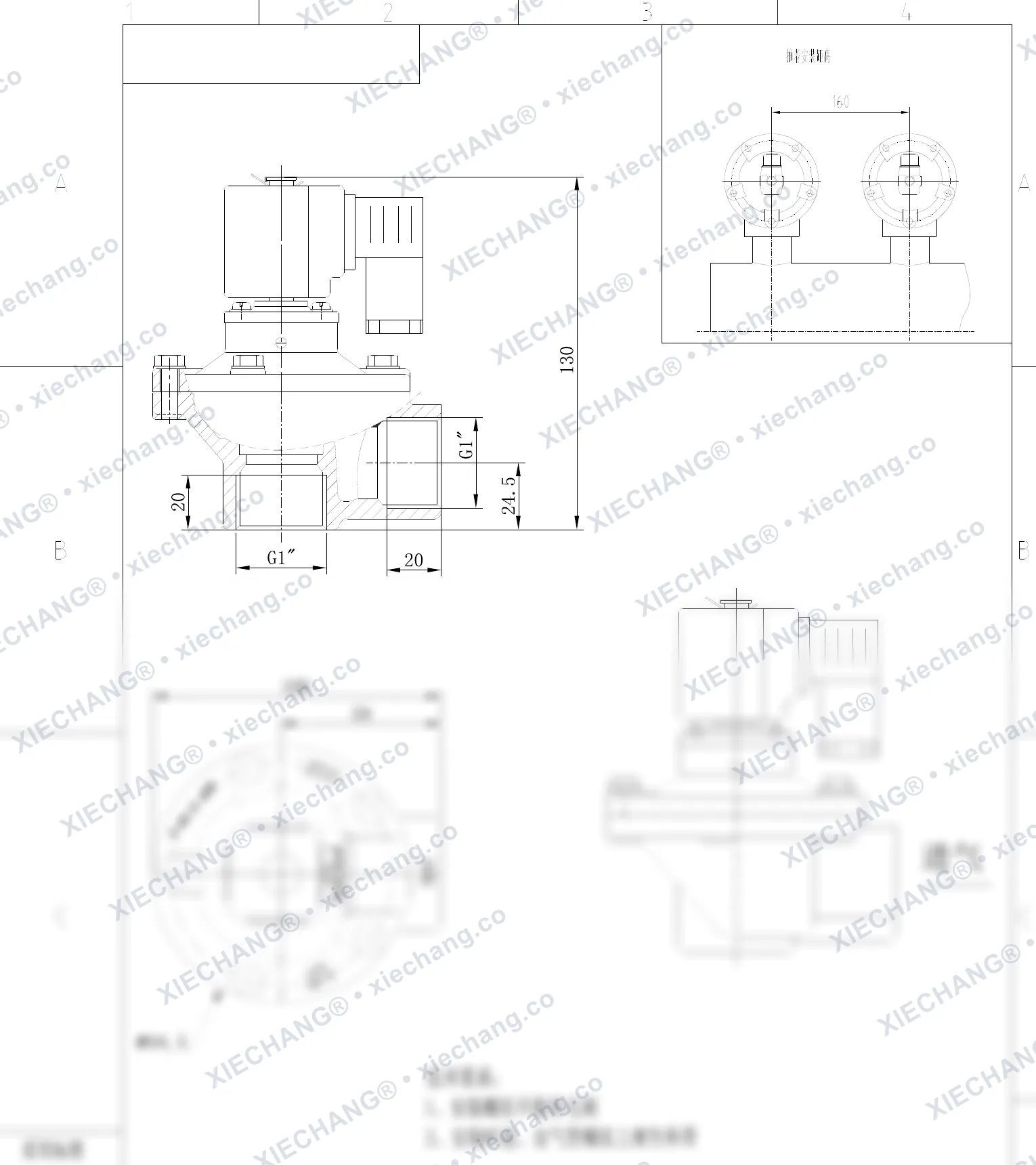 DCF-Z-25-C(304) · 1" · พัลส์วาล์วแบบมุมฉาก — แบบติดตั้ง