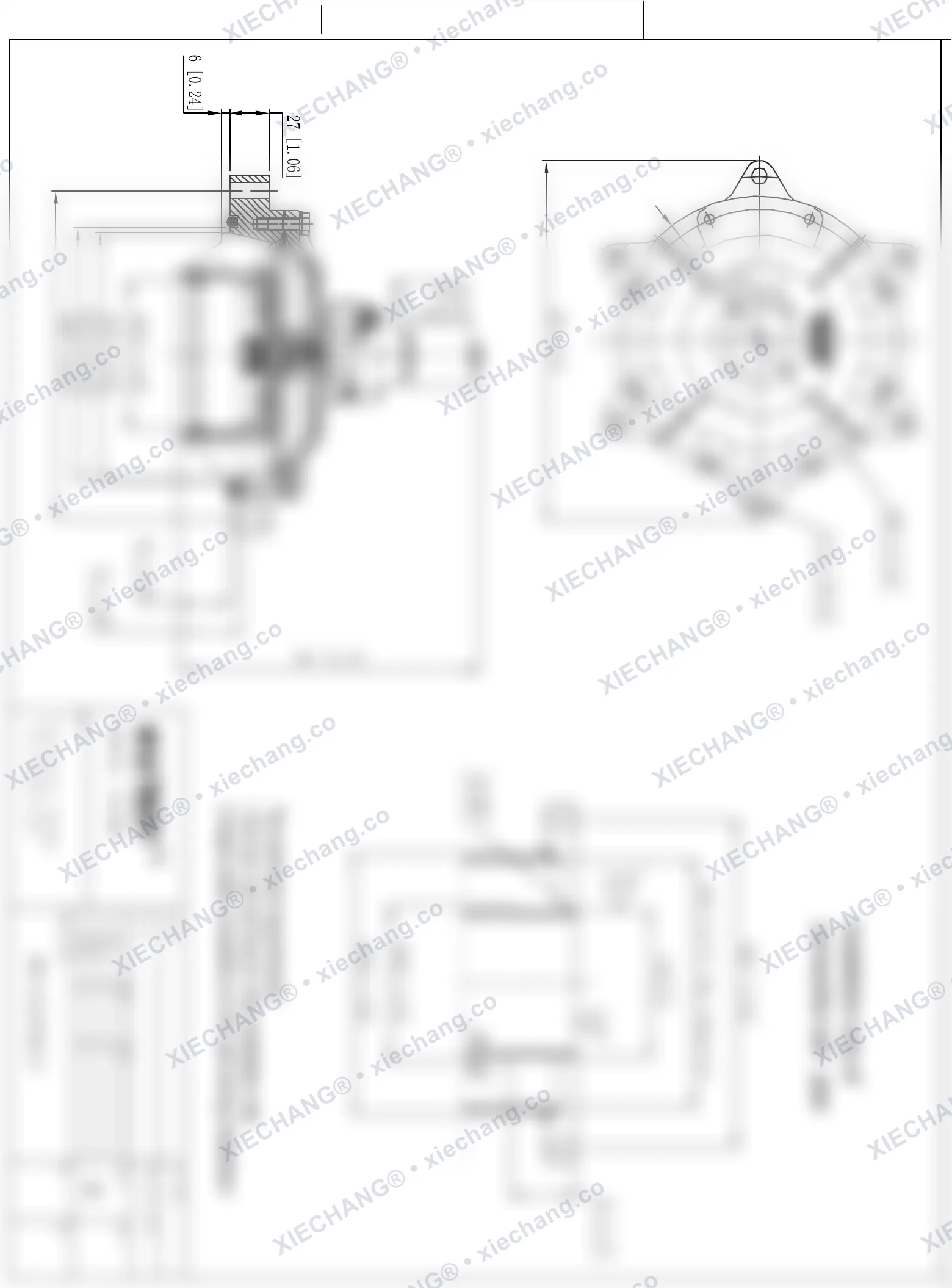 WPS-CA/EP102.B · วาล์วแบบจุ่ม — ภาพวาดการติดตั้ง