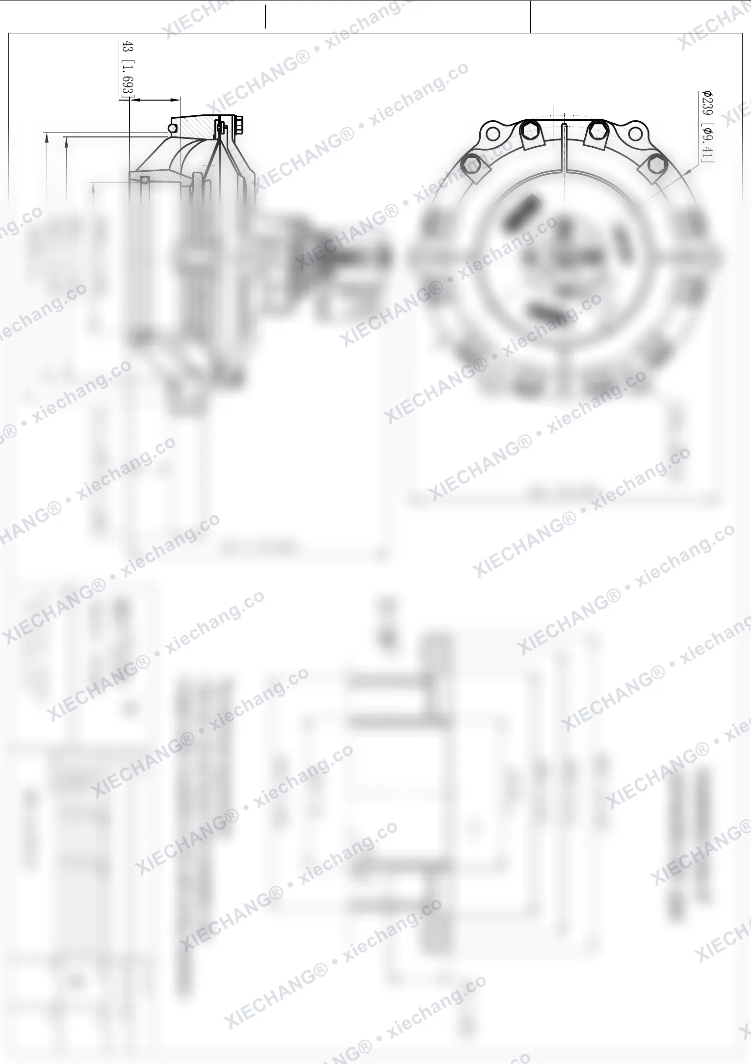 WPS-CA/EP115 · วาล์วแบบจุ่ม — ภาพวาดการติดตั้ง