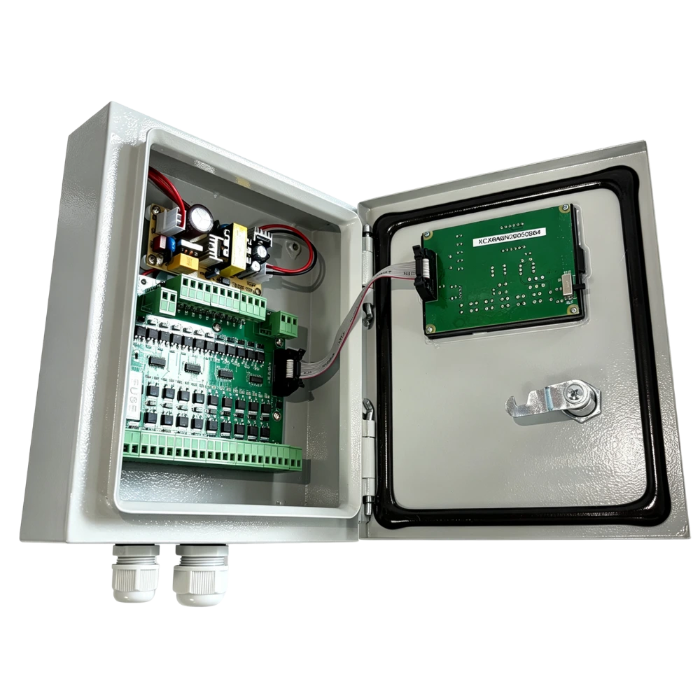 รายละเอียดแผงหน้าปัดตัวควบคุมพัลส์แบบออนไลน์ SXC-X8A6