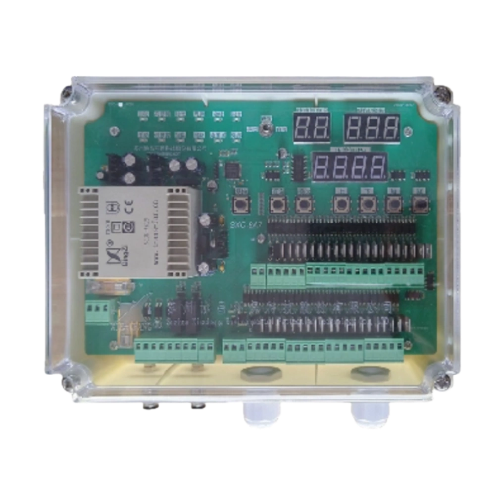 ตัวควบคุมพัลส์ SXC-X8A7 ของ Xiechang® สำหรับระบบเครื่องดักฝุ่นแบบถุงกรอง 1–40 ช่อง