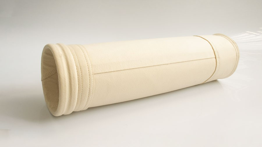 ถุงกรองฝุ่น PPS / PTFE ทนอุณหภูมิสูงสำหรับก๊าซไอเสียที่กัดกร่อน